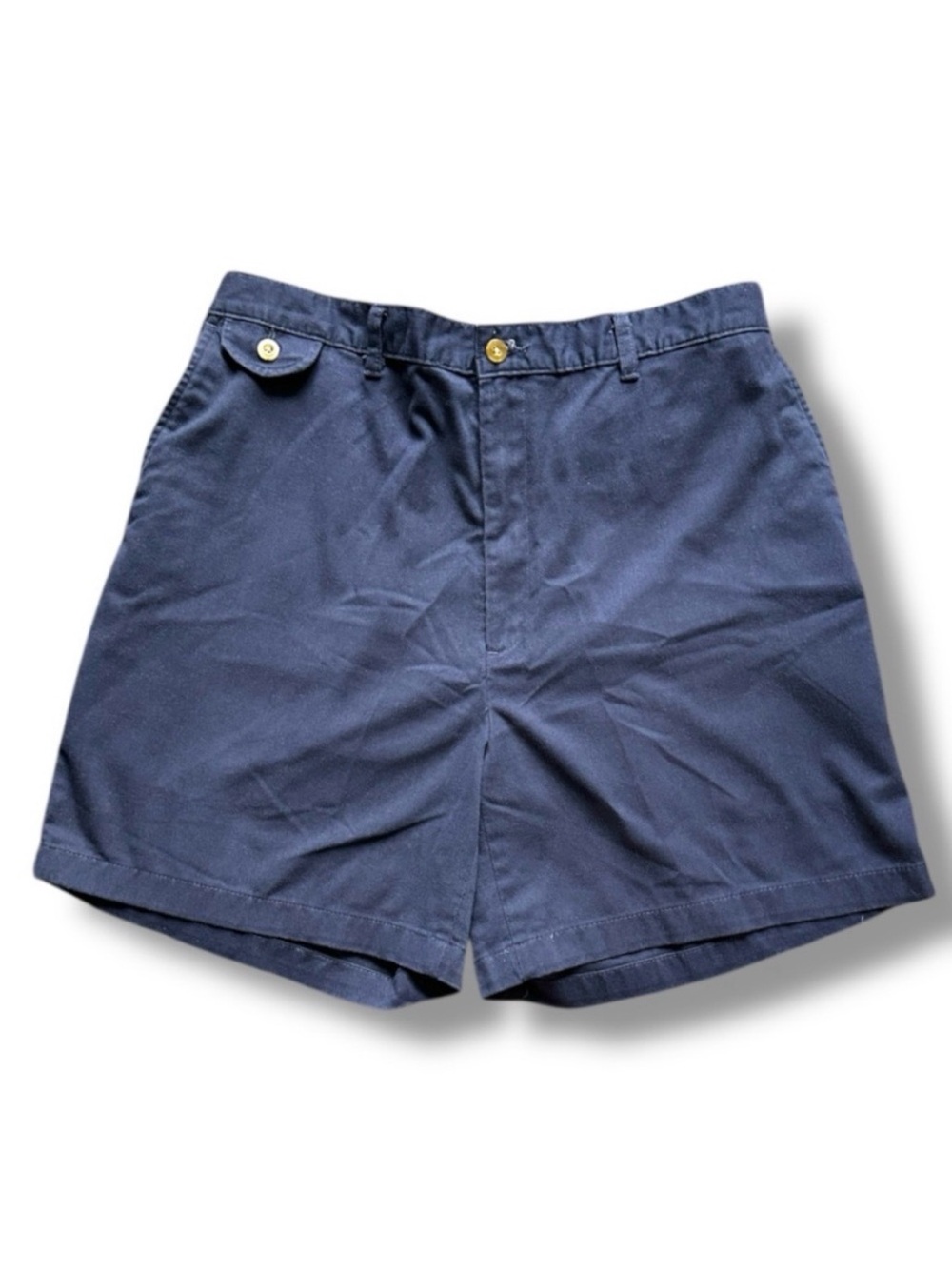 Vintage 90s TownCraft Navy Blue Shorts Men’s Size 38 Normcore Summer Nautical